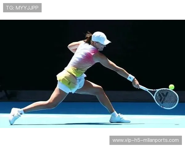 网球选手脚步移动节奏美得像舞蹈